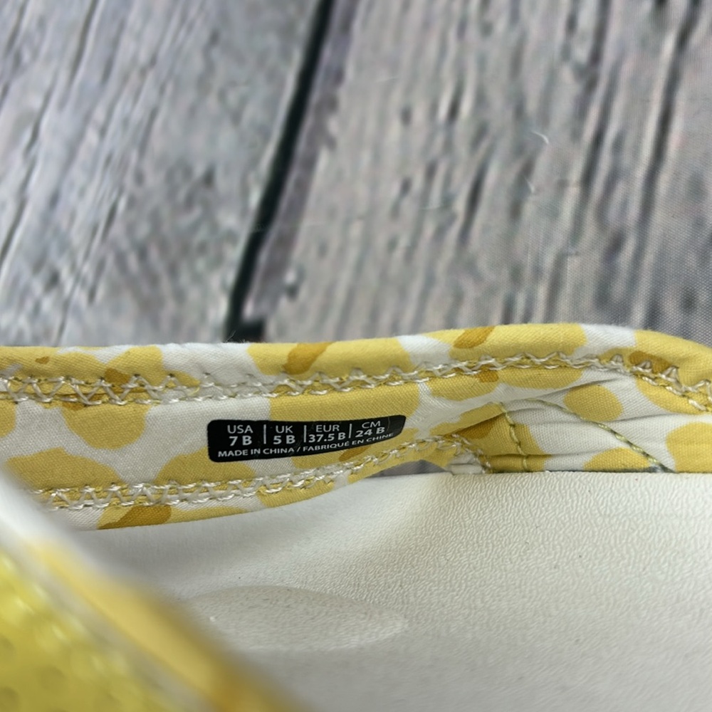 🪷 SPENCO YUMI BOKEH Support Sundress (Yellow) Thong Slip On Flip Flop Sandals - Picture 12 of 17